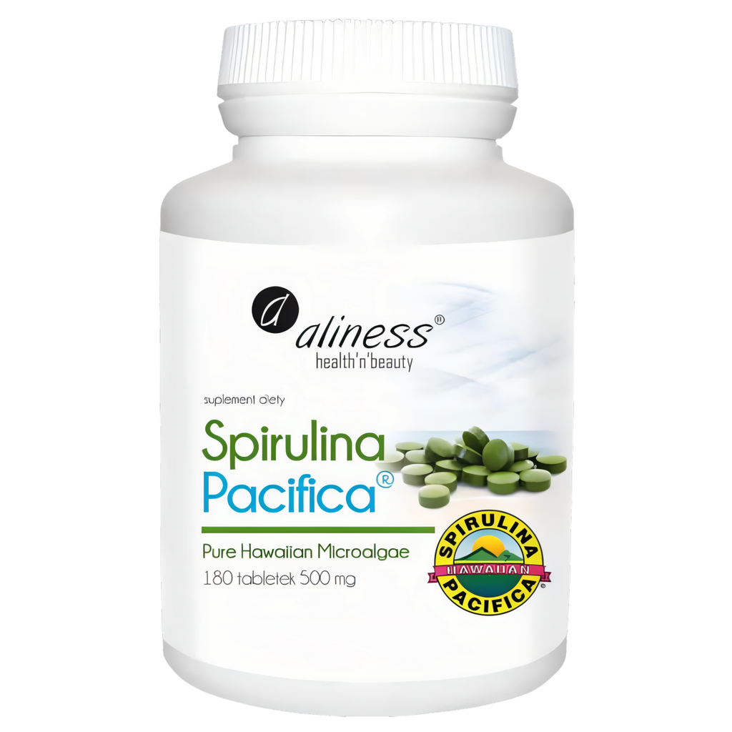 Spirulina Hawajska Pacifica® Pure Hawaiian Microalgae Aliness - 180 tabletek