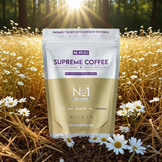 Supreme Coffee BeKeto - Kawa z olejem MCT i organiczną ashwagandhą - 250 g
