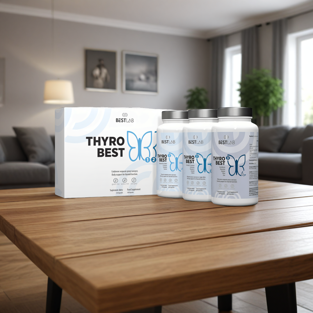 ThyroBest Best Lab - Codzienne wsparcie pracy tarczycy - 150 kapsułek