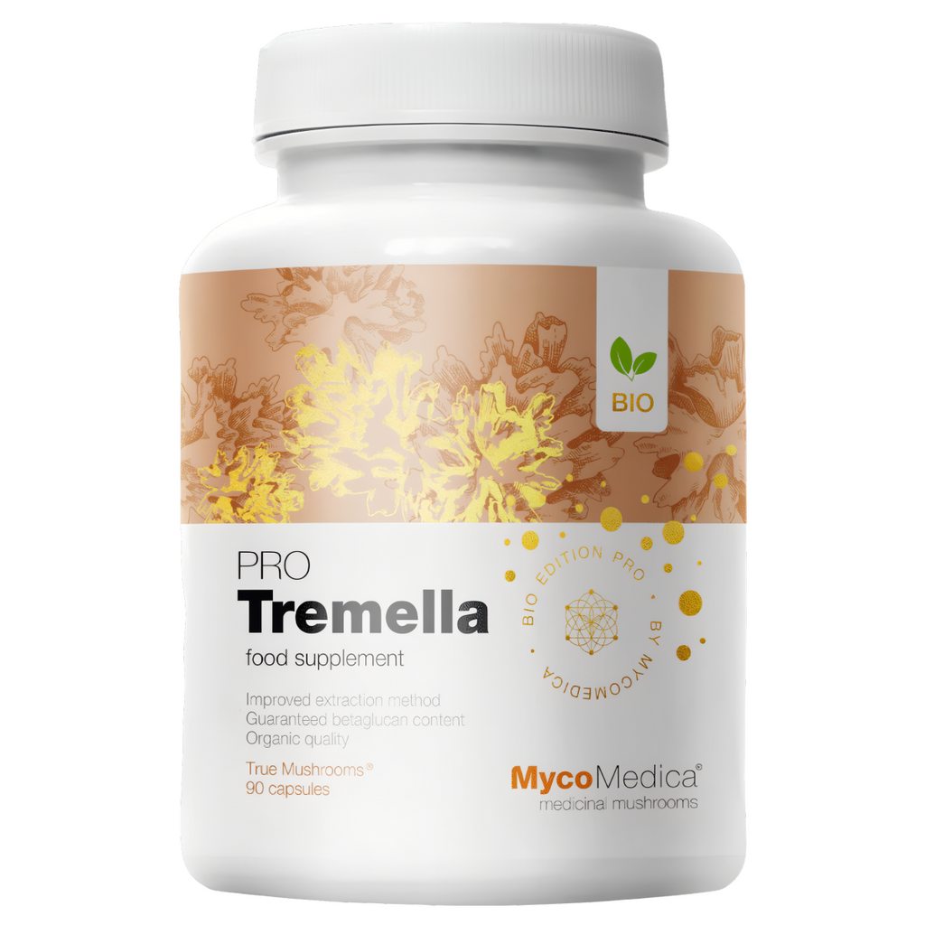 Tremella PRO 35 % MycoMedica - Trzęsak morszczynowaty - 90 kapsułek