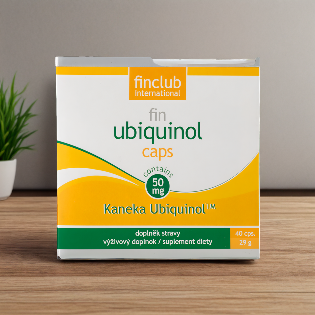 Ubiquinol caps Finclub - Źródło koenzymu Q10 - 40 kapsułek