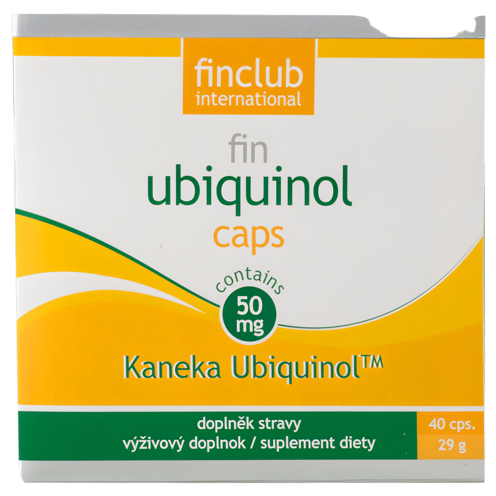 Ubiquinol caps Finclub - Źródło koenzymu Q10 - 40 kapsułek