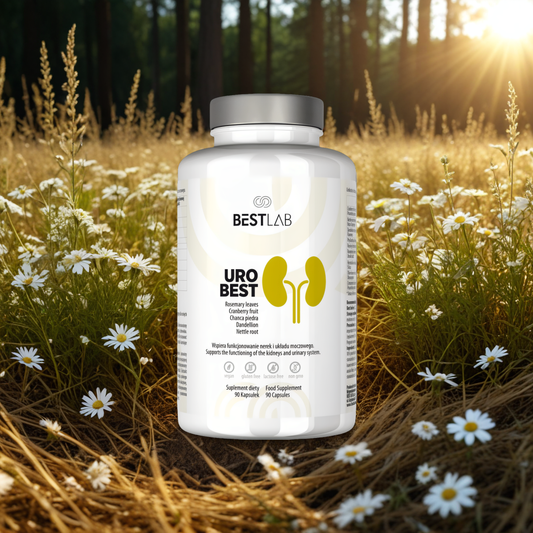 UroBest BestLab - Wspiera nerki i układ moczowy - 90 kapsułek