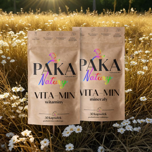 VITA-MIN Paka Natury - Witaminy i Minerały - 30+30 kapsułek