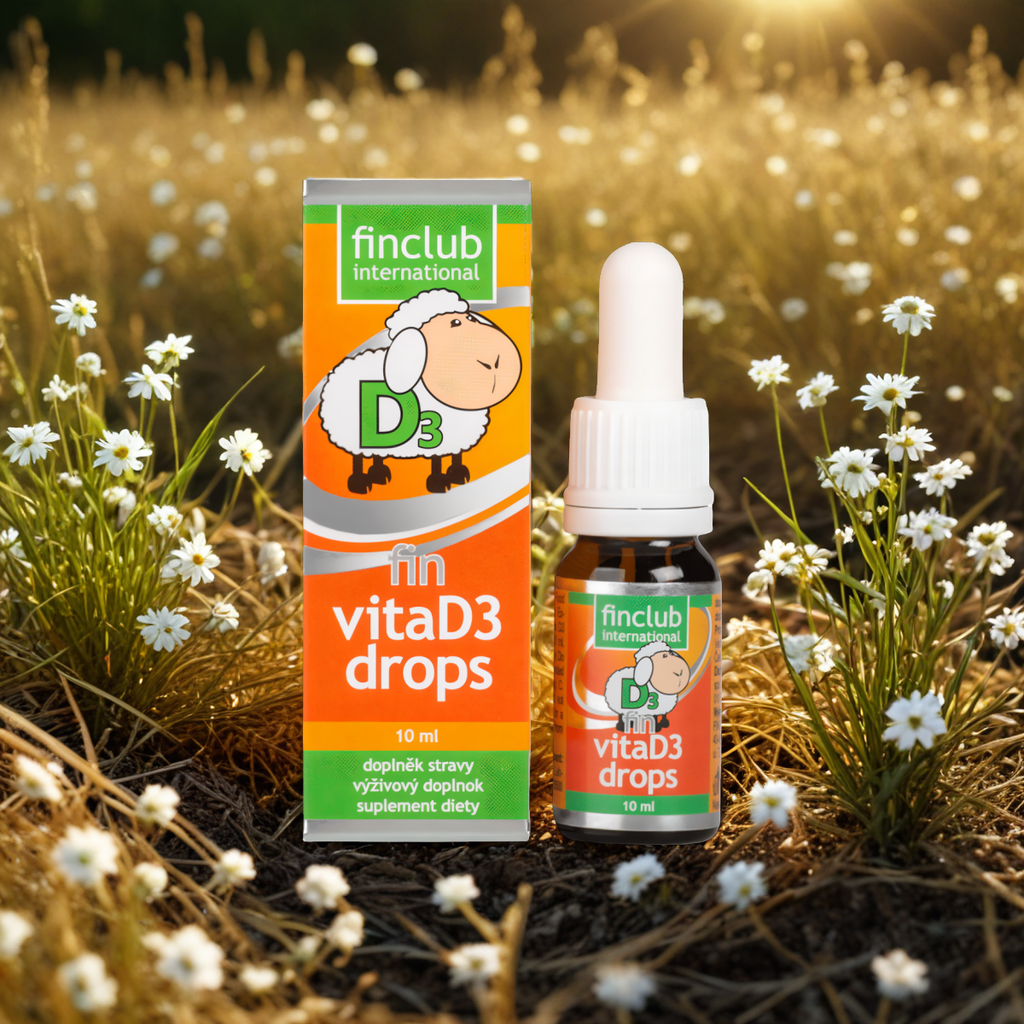 VitaD3 drops Finclub - Źródło witaminy D3 - 10 ml