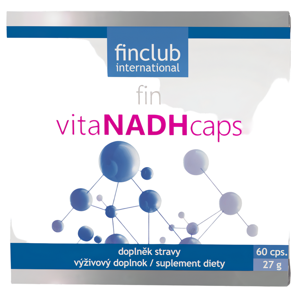 VitaNADH caps Finclub - Aktywna forma witaminy B3 - 60 kapsułek
