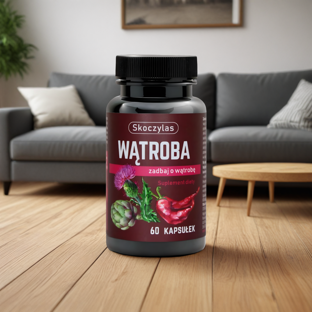Wątroba Skoczylas - Wspiera zdrowie wątroby - 60 kapsułek