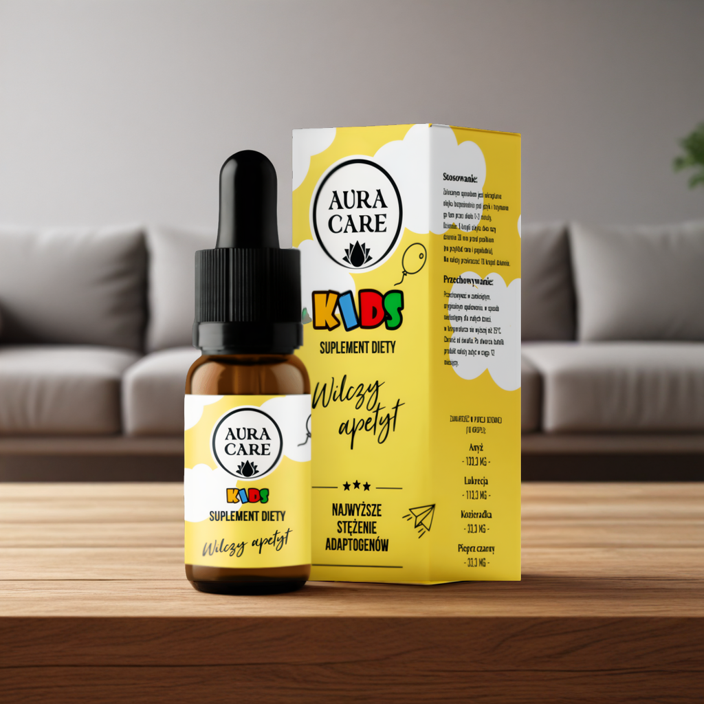 Wilczy apetyt AURA CARE - Apetyt pod kontrolą - 10ml, około 300 kropli