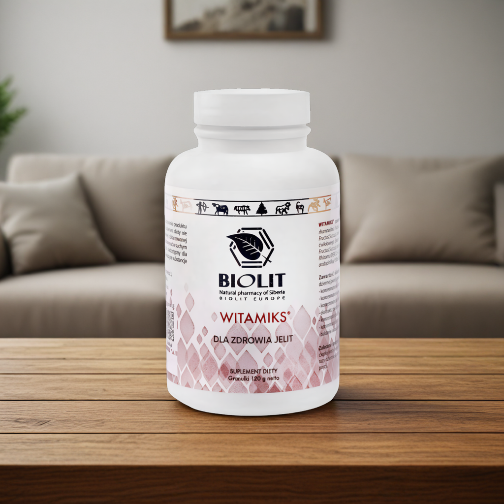 Witamiks Biolit - Dla zdrowia jelit - 120g Granulki