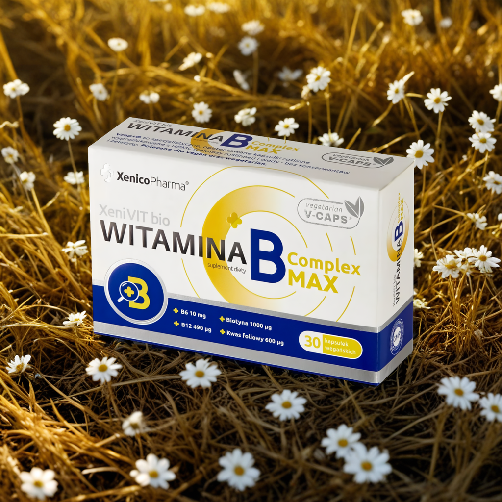 Witamina B Complex MAX Xenico Pharma - 30 kapsułek