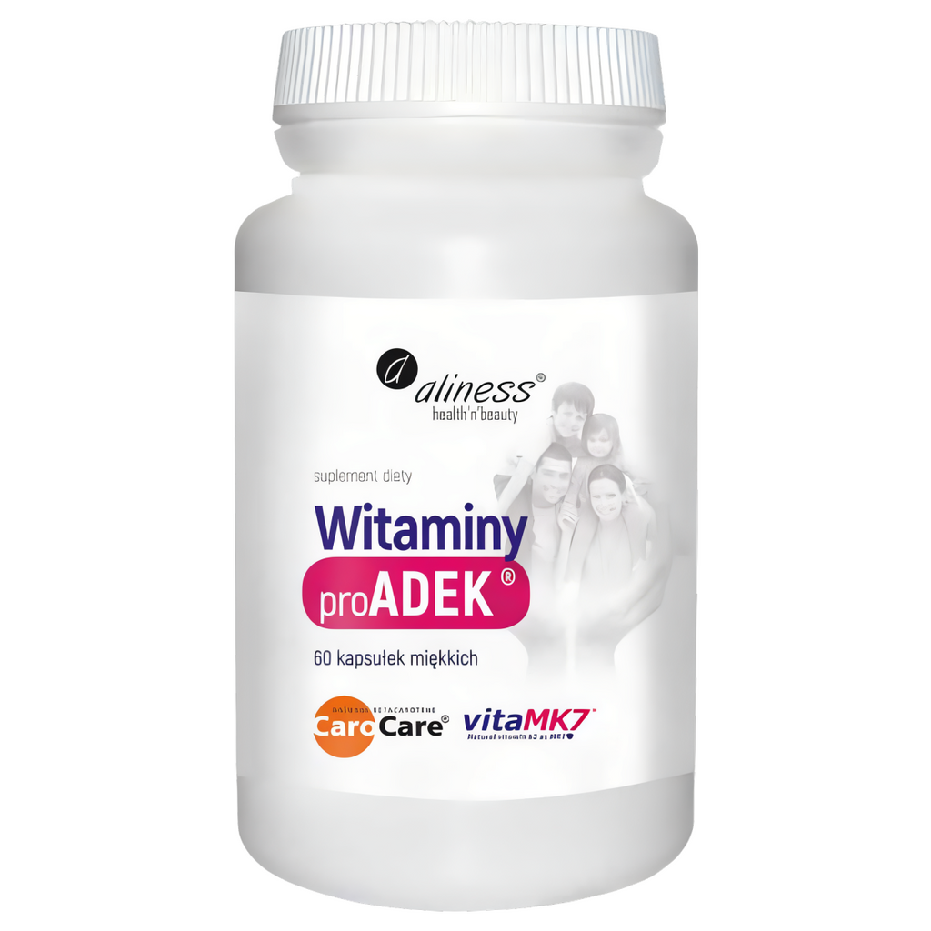 Witaminy proADEK VitaMK7 Aliness - 60 kapsułek miękkich