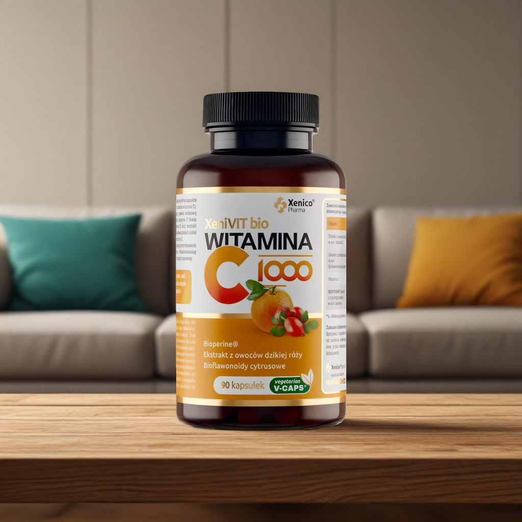 XeniVIT bio Witamina C 1000 Xenico Pharma - Odporność - 90 kapsułek
