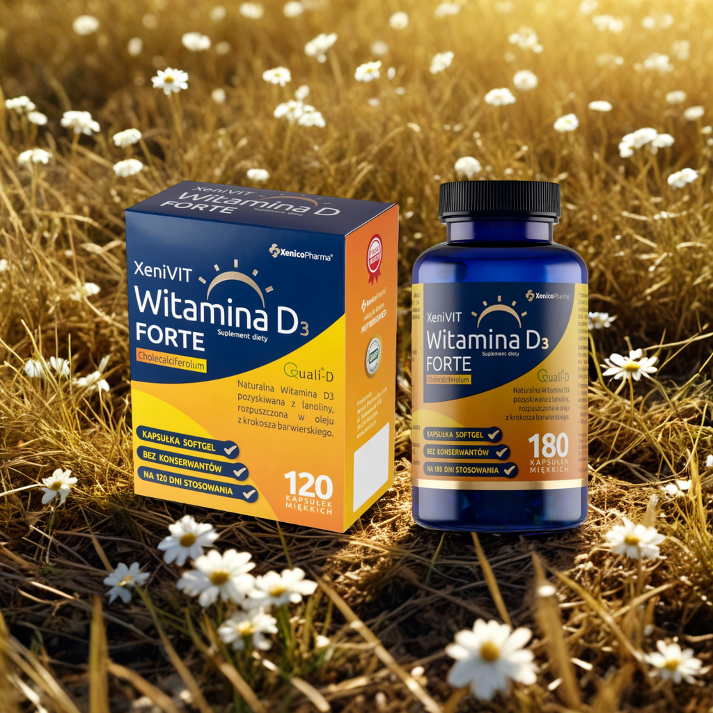 XeniVIT Witamina D 4000 Xenico Pharma (Opakowanie: 120-kapsulek)