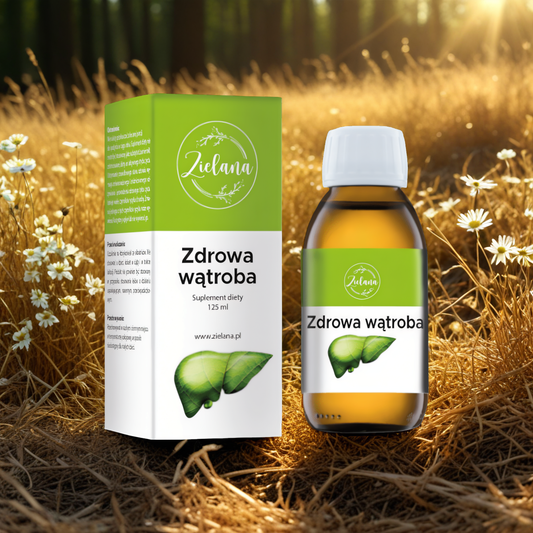 Zdrowa Wątroba Zielana - Wsparcie wątroby - 125ml