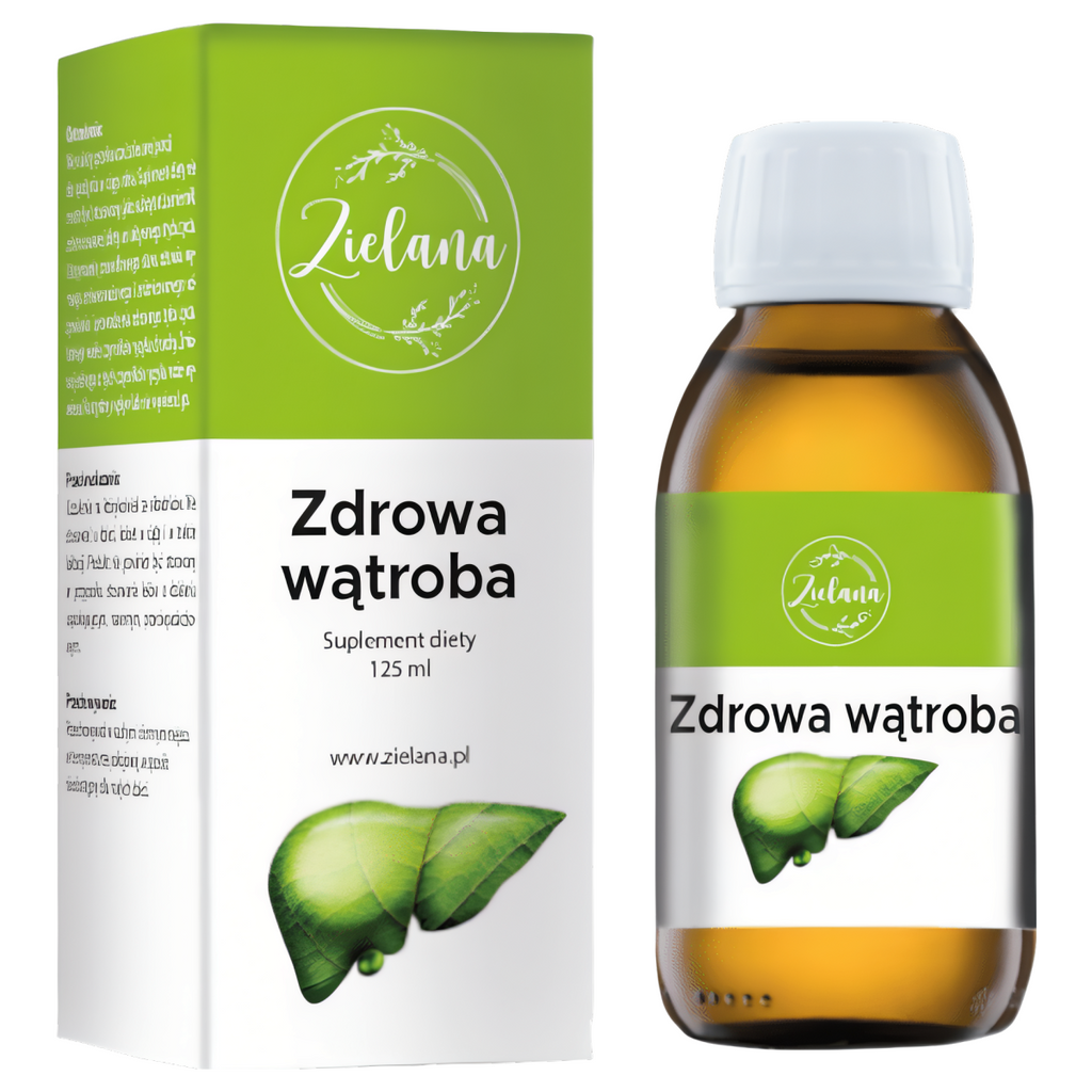 Zdrowa Wątroba Zielana - Wsparcie wątroby - 125ml