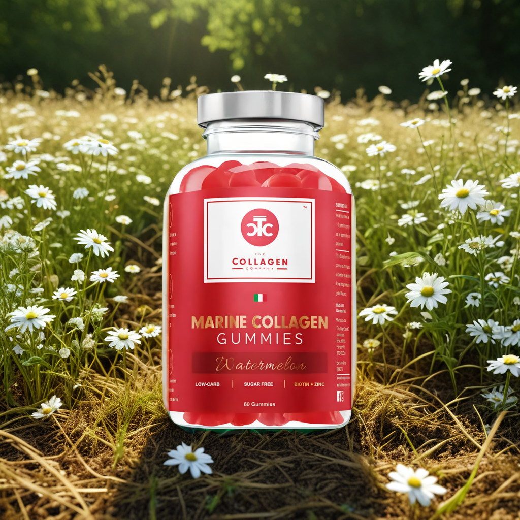 Żelki z Kolagenem Morskim o smaku arbuzowym The Collagen Company – 60 żelek