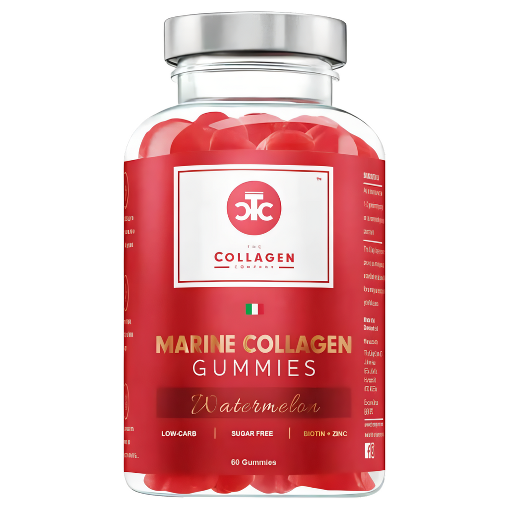 Żelki z Kolagenem Morskim o smaku arbuzowym The Collagen Company – 60 żelek