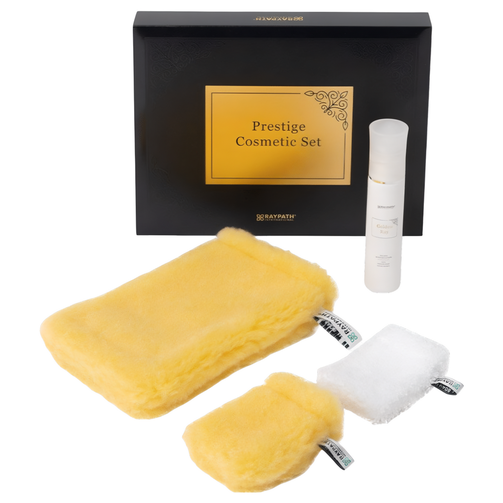 Zestaw Kosmetyczny Raypath - Body Cleaner, Face Cleaner,Face Glove ora Golden Ray