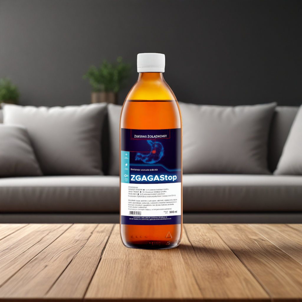 ZGAGAStop Zielana - Zakwas żołądkowy - 500 ml