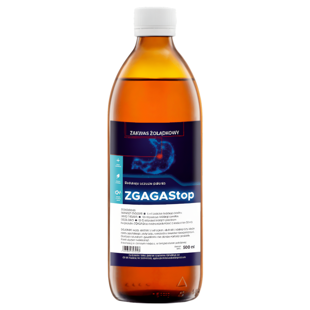ZGAGAStop Zielana - Zakwas żołądkowy - 500 ml